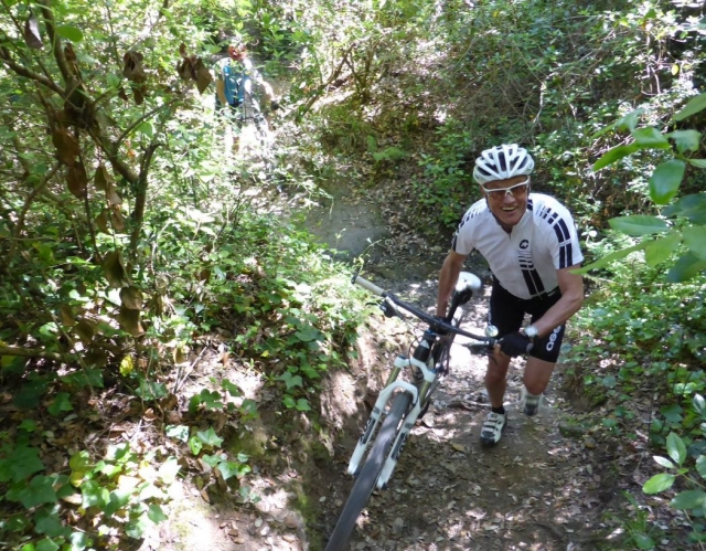 atravesando el monte